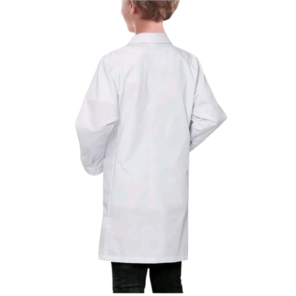 Dress‎ Up Lab Coat for Kids -  Doctor's Lab Coat for Girls / Boys Large - Picture 3 of 5